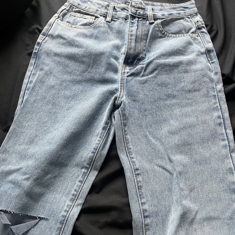 ripped jeans
